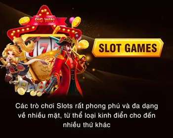 Máy slot cổ điển với biểu tượng may mắn
